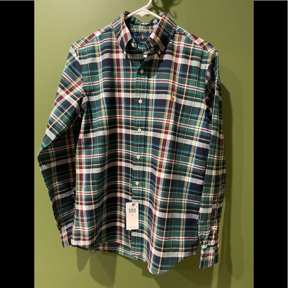 Ralph Lauren Classic Fit Button Down Collar Shirt